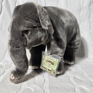 NEW WITH CODE Ganz Webkinz Asian Elephant Plush ENDANGERED SPECIES EDITION